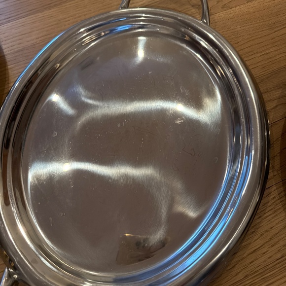 Set of 3 stainless steel trays - Picture 3 of 5